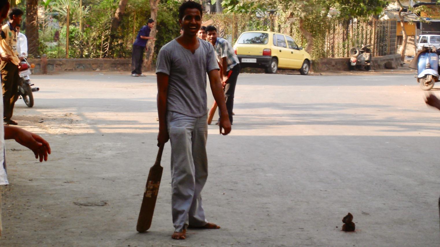 Indian street cricket