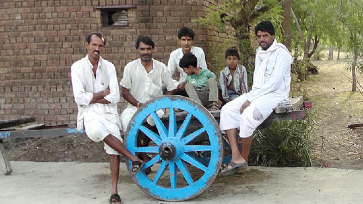 Sanskrit Villagers (Photo: Patrick McCartney)